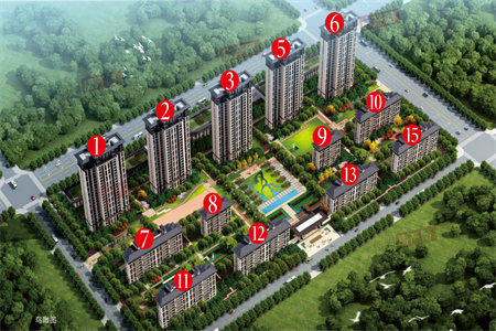 城东顺达珠江帝景3室1厅1卫100.5m2精装修